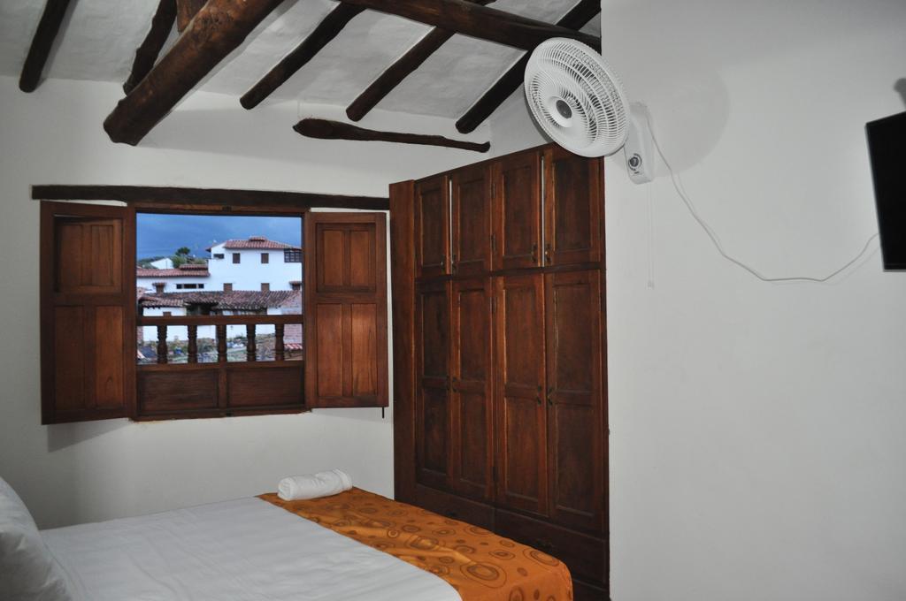 Hospedaje Donde Lorenzo Barichara Bagian luar foto
